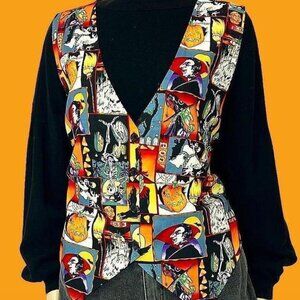 Vintage 90s Halloween vest